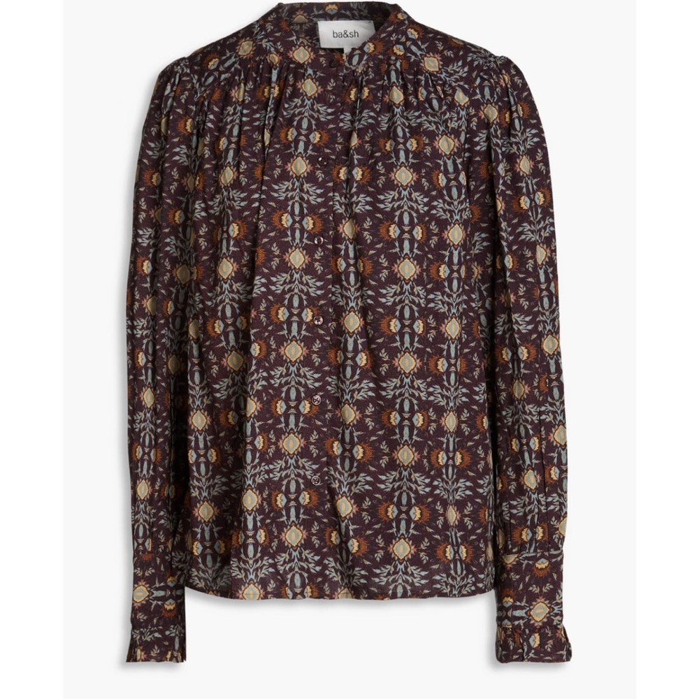 Ba&sh Tadu Printed Woven Blouse